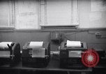 Standbild Teletype Maschine Thule Grönland, 1953, aus Sekunde 41 historischem Filmmaterial Videoclip 65675032436