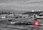 Standbild RB-45 Fussa Japan Yokota AFB, 1953, aus Sekunde 46 historischem Filmmaterial Videoclip 65675032467