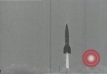 Standbild A-4 Rakete Peenemunde Rocket Center Ostvorpommern Deutschland, 1942, aus Sekunde 7 historischem Filmmaterial Videoclip 65675032500