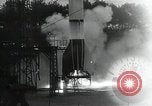 Standbild A-4 Rakete Peenemunde Rocket Center Ostvorpommern Deutschland, 1942, aus Sekunde 9 historischem Filmmaterial Videoclip 65675032509