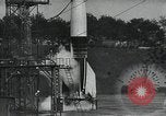 Standbild A-4 Rakete auf Launch Pad Ostvorpommern Deutschland, 1942, aus Sekunde 8 historischem Filmmaterial Videoclip 65675032512