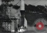 Standbild A-4 Rakete auf Launch Pad Ostvorpommern Deutschland, 1942, aus Sekunde 10 historischem Filmmaterial Videoclip 65675032512