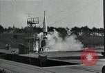 Standbild A-4 Rakete Peenemunde Rocket Center Ostvorpommern Deutschland, 1942, aus Sekunde 3 historischem Filmmaterial Videoclip 65675032516