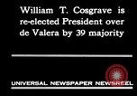 Standbild William Cosgrave T Irland, 1930, aus Sekunde 9 historischem Filmmaterial Videoclip 65675032517