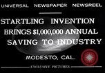 Image oeuf séparateur et coupe-machine Modesto California USA, 1932, de la seconde 5 séquences d'archives historiques vidéo 65675032518