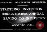 Image oeuf séparateur et coupe-machine Modesto California USA, 1932, de la seconde 8 séquences d'archives historiques vidéo 65675032518