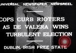 Image émeutes de Dublin Dublin Irlande, 1932, de la seconde 6 séquences d'archives historiques vidéo 65675032519