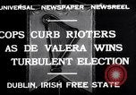 Image émeutes de Dublin Dublin Irlande, 1932, de la seconde 7 séquences d'archives historiques vidéo 65675032519