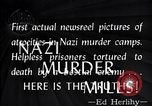 Image of Nazi concentration camp atrocities Germany, 1945, second 6 stock footage video 65675032522