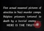Image of Nazi concentration camp atrocities Germany, 1945, second 13 stock footage video 65675032522