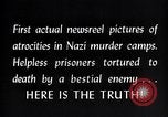 Image of Nazi concentration camp atrocities Germany, 1945, second 14 stock footage video 65675032522