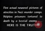 Image of Nazi concentration camp atrocities Germany, 1945, second 17 stock footage video 65675032522