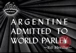 Image of Argentina invited to join United Nations San Francisco California USA, 1945, second 1 stock footage video 65675032526