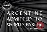 Image of Argentina invited to join United Nations San Francisco California USA, 1945, second 4 stock footage video 65675032526
