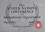 Image of United Nations Conference on International Organization San Francisco California USA, 1945, second 29 stock footage video 65675032536