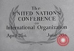 Image of United Nations Conference on International Organization San Francisco California USA, 1945, second 34 stock footage video 65675032536