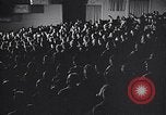 Image of United Nations delegates watch German surrender film San Francisco California USA, 1945, second 7 stock footage video 65675032538
