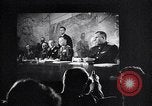 Image of United Nations delegates watch German surrender film San Francisco California USA, 1945, second 16 stock footage video 65675032538