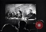 Image of United Nations delegates watch German surrender film San Francisco California USA, 1945, second 17 stock footage video 65675032538
