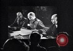 Image of United Nations delegates watch German surrender film San Francisco California USA, 1945, second 21 stock footage video 65675032538