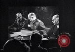 Image of United Nations delegates watch German surrender film San Francisco California USA, 1945, second 22 stock footage video 65675032538