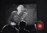 Image of United Nations delegates watch German surrender film San Francisco California USA, 1945, second 25 stock footage video 65675032538