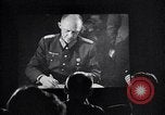 Image of United Nations delegates watch German surrender film San Francisco California USA, 1945, second 26 stock footage video 65675032538