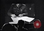 Image of United Nations delegates watch German surrender film San Francisco California USA, 1945, second 28 stock footage video 65675032538