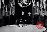Image of Harry S Truman at UN Charter conference San Francisco California USA, 1945, second 13 stock footage video 65675032539