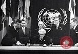 Image of Harry S Truman at UN Charter conference San Francisco California USA, 1945, second 20 stock footage video 65675032539