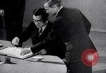 Image of Harry S Truman at UN Charter conference San Francisco California USA, 1945, second 29 stock footage video 65675032539