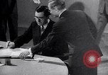 Image of Harry S Truman at UN Charter conference San Francisco California USA, 1945, second 31 stock footage video 65675032539