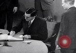 Image of Harry S Truman at UN Charter conference San Francisco California USA, 1945, second 33 stock footage video 65675032539