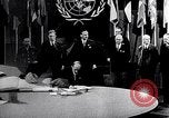 Image of Harry S Truman at UN Charter conference San Francisco California USA, 1945, second 37 stock footage video 65675032539
