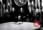 Image of Harry S Truman at UN Charter conference San Francisco California USA, 1945, second 38 stock footage video 65675032539
