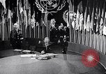 Image of Harry S Truman at UN Charter conference San Francisco California USA, 1945, second 41 stock footage video 65675032539