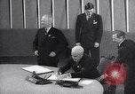 Image of Harry S Truman at UN Charter conference San Francisco California USA, 1945, second 50 stock footage video 65675032539