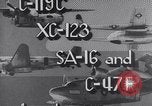 Image of Comparison of normal takeoff distances Florida USA, 1951, second 37 stock footage video 65675032546