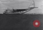 Image of XC-123 Eglin Air Force Base Okaloosa County Florida USA, 1951, second 45 stock footage video 65675032553
