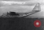 Image of XC-123 Eglin Air Force Base Okaloosa County Florida USA, 1951, second 53 stock footage video 65675032553