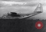 Image of XC-123 Eglin Air Force Base Okaloosa County Florida USA, 1951, second 54 stock footage video 65675032553