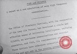 Image of communication system United States USA, 1943, second 44 stock footage video 65675032556