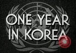 Image of UN General Assembly  Korea, 1950, second 3 stock footage video 65675032621
