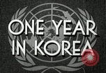 Image of UN General Assembly  Korea, 1950, second 5 stock footage video 65675032621