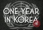 Image of UN General Assembly  Korea, 1950, second 7 stock footage video 65675032621