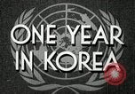 Image of UN General Assembly  Korea, 1950, second 8 stock footage video 65675032621