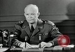 Standbild Dwight D Eisenhower Paris Frankreich, 1951, aus Sekunde 31 historischem Filmmaterial Videoclip 65675032630