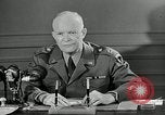 Standbild Dwight D Eisenhower Paris Frankreich, 1951, aus Sekunde 36 historischem Filmmaterial Videoclip 65675032630