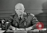 Standbild Dwight D Eisenhower Paris Frankreich, 1951, aus Sekunde 48 historischem Filmmaterial Videoclip 65675032630