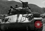 Standbild amerikanische M24 Chaffee Tanks Korea, 1951, aus Sekunde 39 historischem Filmmaterial Videoclip 65675032632